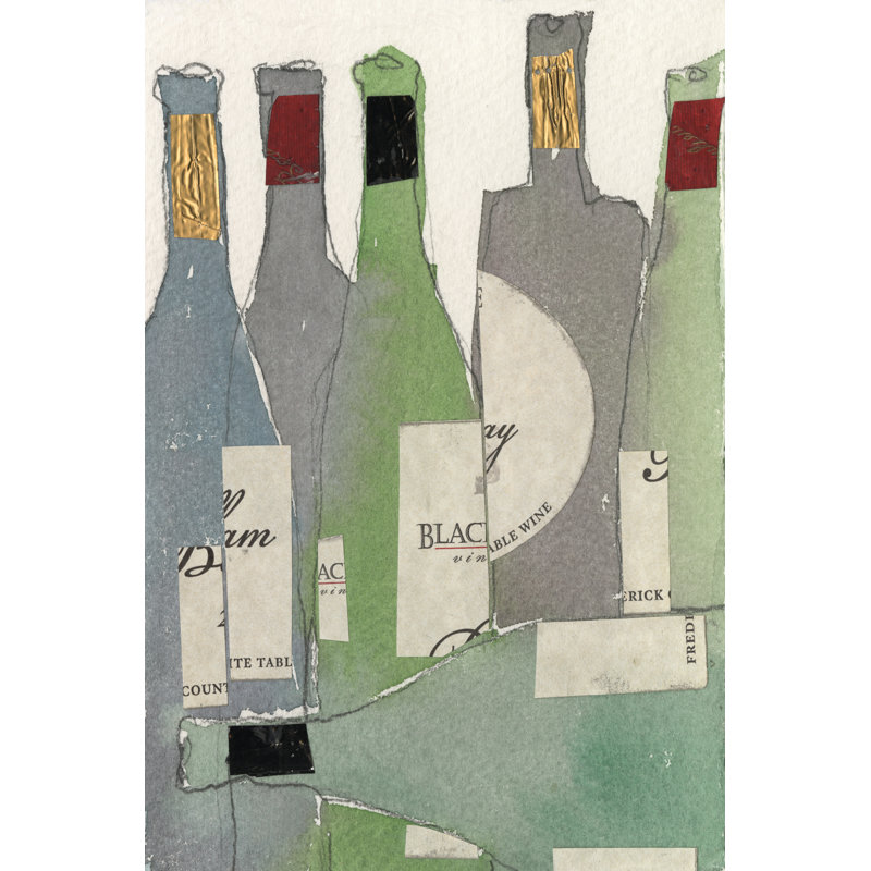 After The Gathering II - Wrapped Canvas Painting, 46cm H x 30cm W