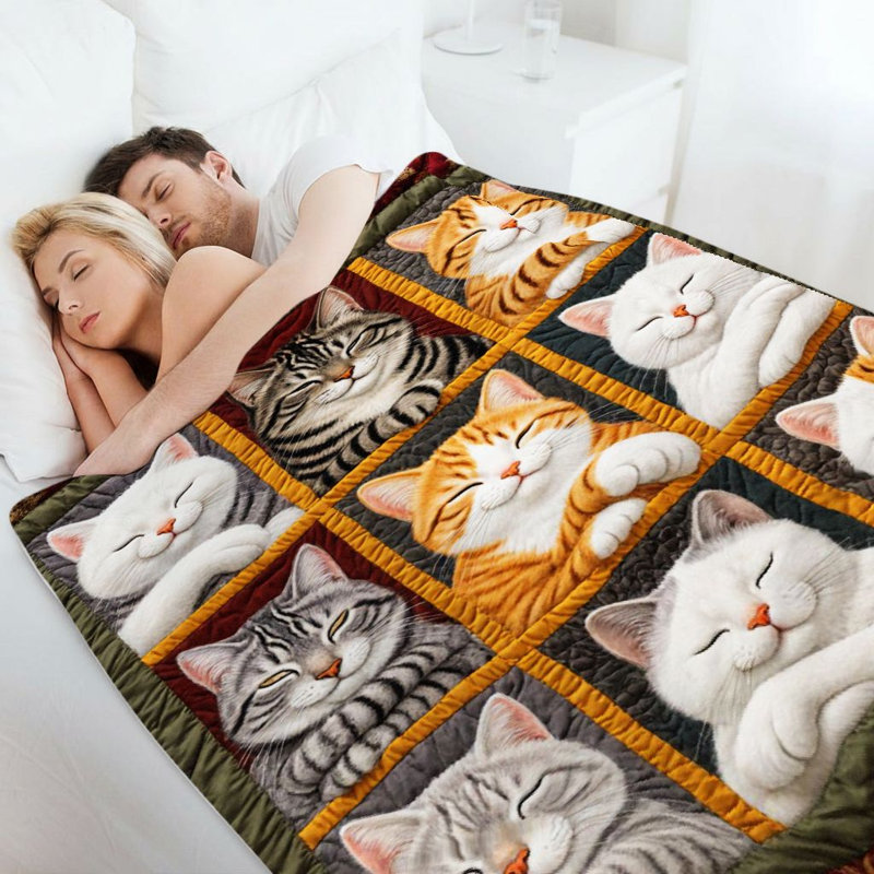 Couverture en flanelle 1Pc, L 30 po x L 40 po