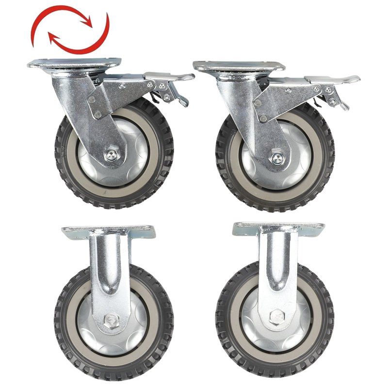 Ensemble de 4 roulettes pour boîte à outils