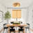 20.9" Smart Boho Caged Ceiling Fan with Light Kit, APP and Remote Control