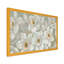 « pure floral white floral »-cadre photo imprimé sur toile-48346812-48346814