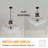 23.6" French Retro Crystal Chandelier for Dining Room Living Room Bed Room 