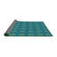 Tapis de zone bleue à motifs Branca-1371207331