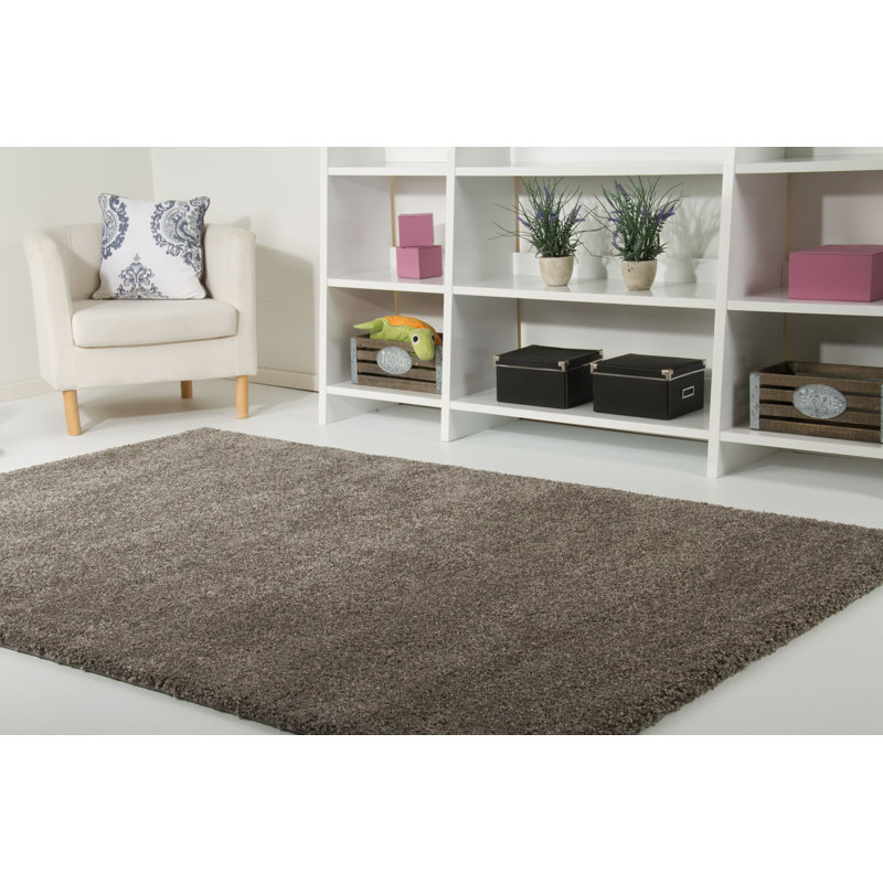 Celentano Solid Colour Flatweave Area Rug, Rectangular 135 x 190cm