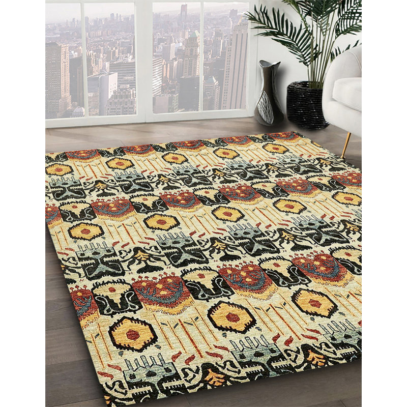 Abstract Indoor Rug, Rectangle 8' x 10'