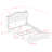 Danii Upholstered Wingback Bed-43283089-43283090