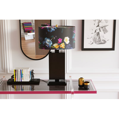 Deco Floral Acrylic Table Lamp