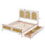 Lit plateforme avec rangement en bois et 2 tiroirs-575117939-576784622