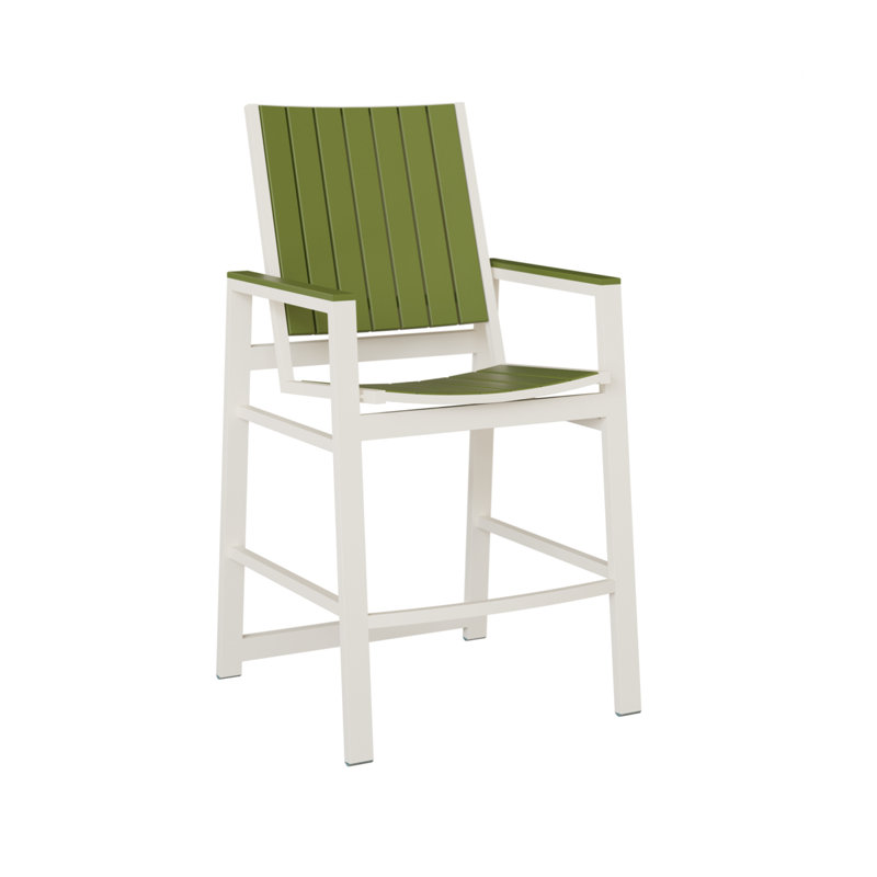 Chaise de bar Delainah, Vert kiwi