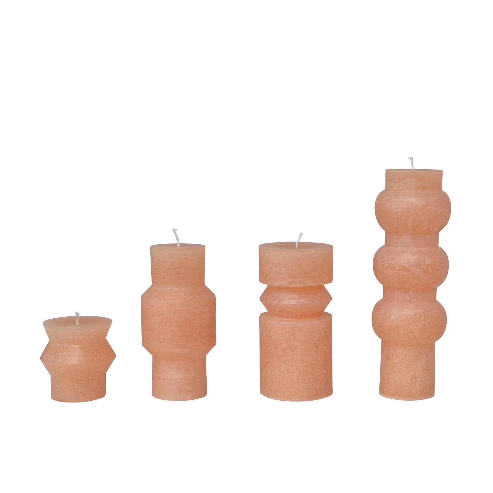Arlene Unscented Pillar Candle, Citrus