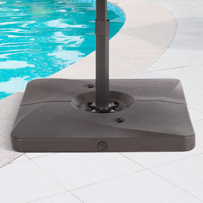 Oxce 20.3 Lb. HDPE Plastic Umbrella Base