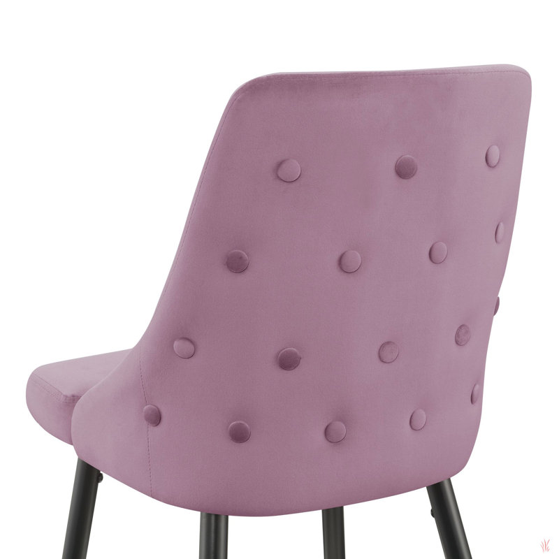 Ben - Tabouret de bar (D6239-1) - Broadway rosé (ensemble de 2) (emballage 3 ista)
