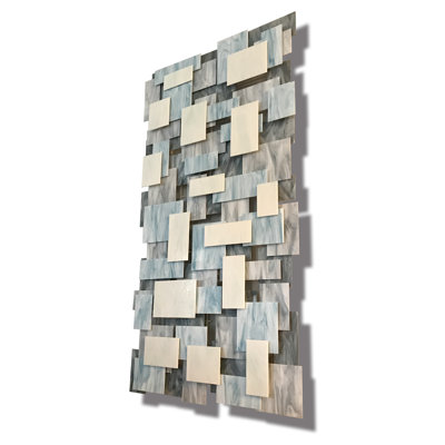 Glacial Handmade Glass Wall Decor