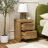 Modern 2 Drawer Nightstand Side Table-129215721
