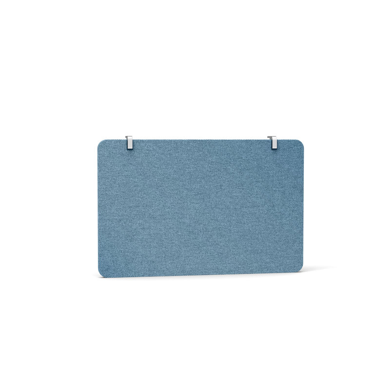 Panneau de modestie en tissu Pinnable, Bleu ardoise, H 16,5 po x L 27 po