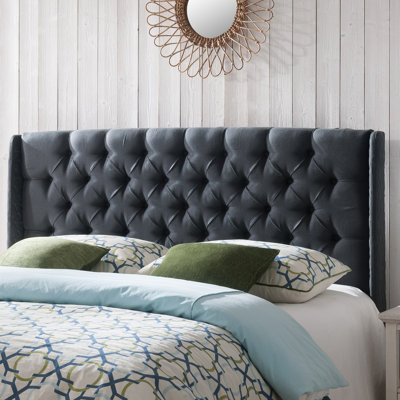 Billings Upholstered Wingback Headboard