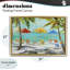 Cadre flottant pour parapluies sous les palmiers, design par Lorenzo Collective-120768715-120768719