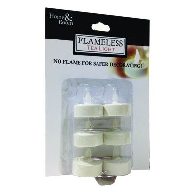 Bougie sans flamme sans parfum
