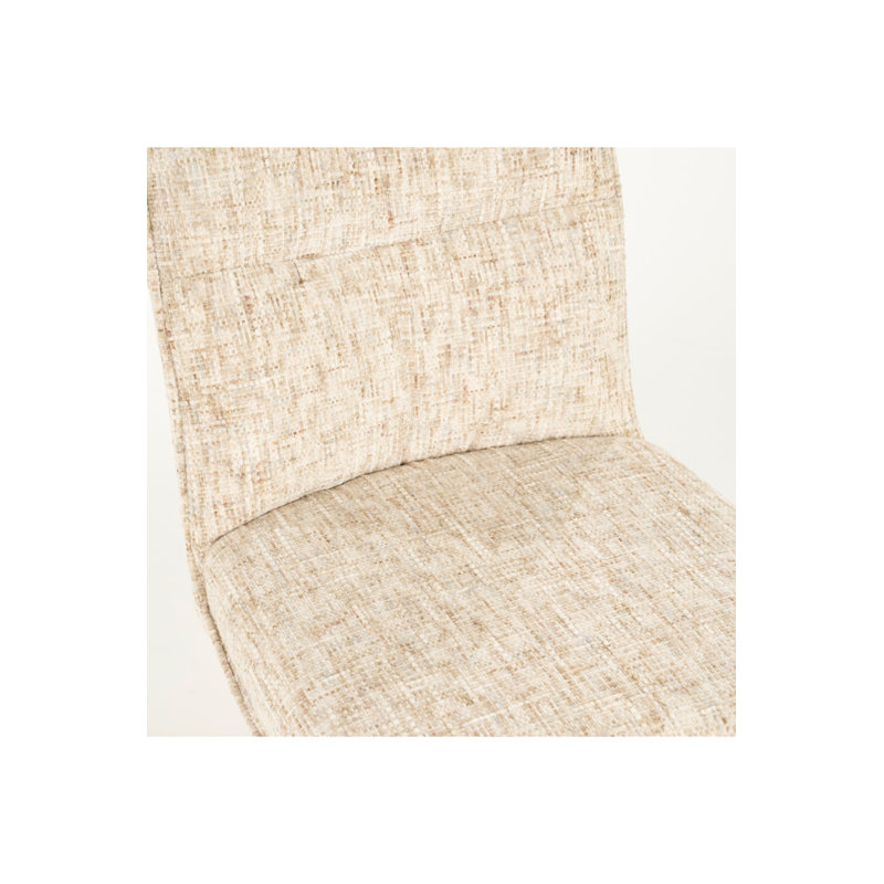 Dining Chair Upholstered Dining Chair, Beige