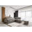 CAPRI Genuine Leather Corner Sofa with Pull-Out Bed and Storage and Adjustable Headrests-1866185905-1866185909