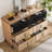 Cejas 46.3" W 6-Drawer Bamboo Double Dresser-1304986951