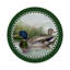 English Duck Pond Vegan Leather Round Pebble Placemat-1752869685