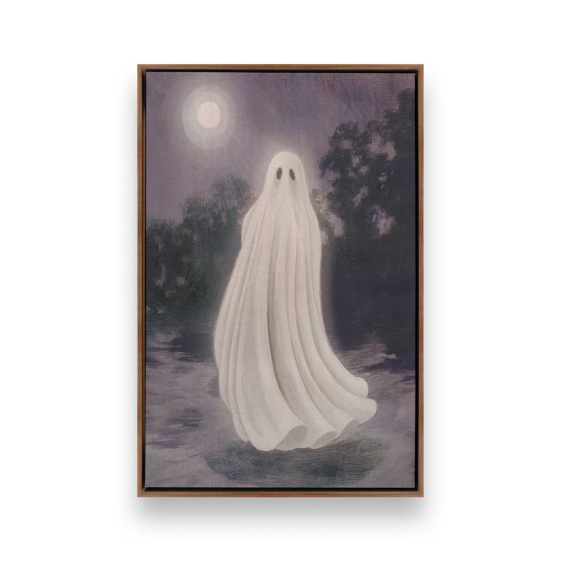 «Floating in the Forest I» par Grace Popp, reproduction d'art sur toile, H 8 po x l 12 po, Brun