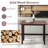 Winston Porter Folding Dining Table For 4 People W/ Hidden Storage Rubber Wood Frame For Kitchen