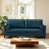 Similicuir bleu marine