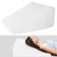  Large Bed Wedge Pillow Memory Foam Top Reduce Back Pain, Snoring Acid Reflux And Respiratory Problems
