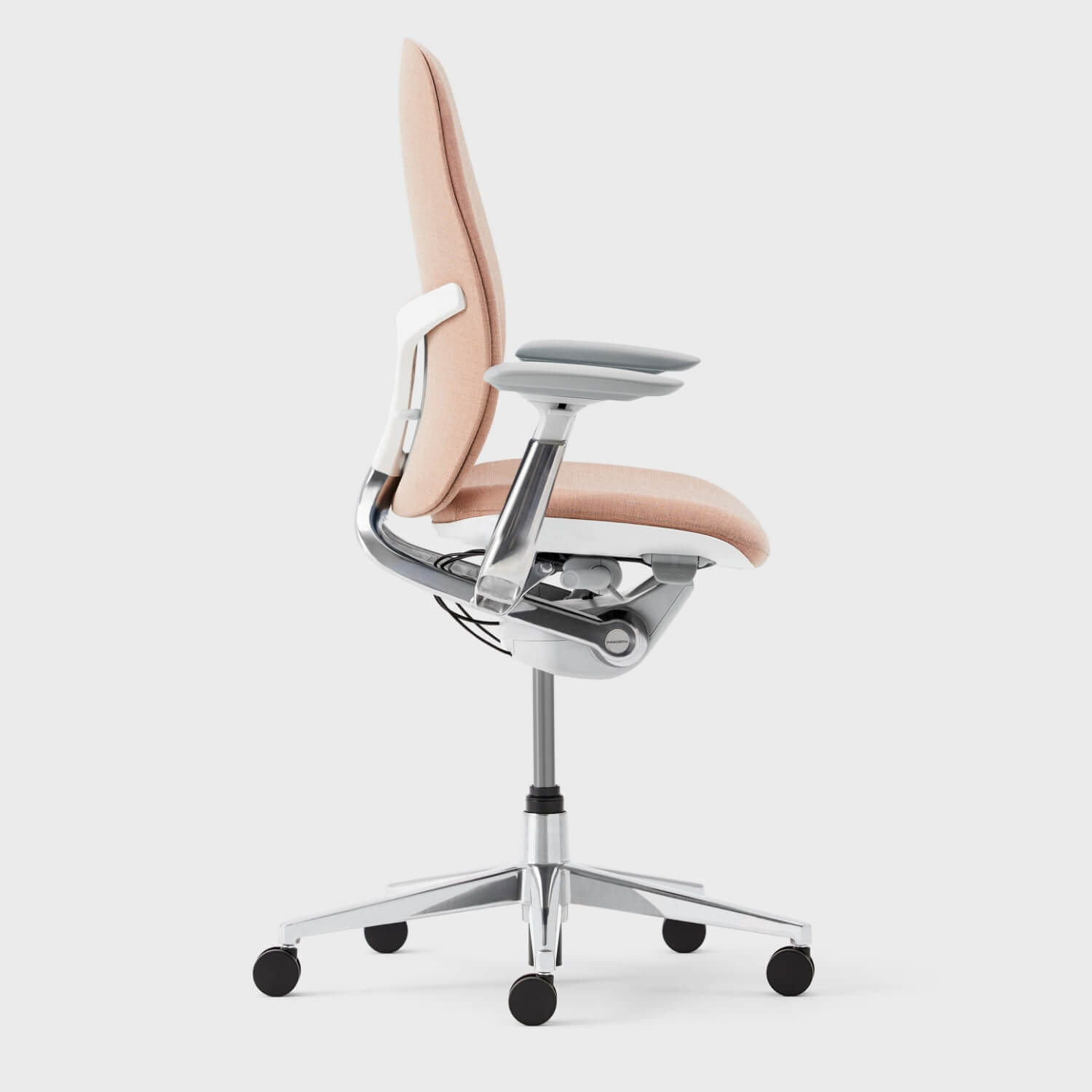 Zody Gaming Chair with Lumbar Support, Blush