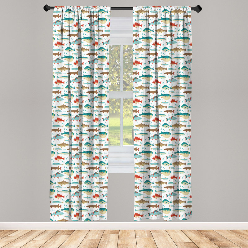 Semi-Sheer Rod Pocket Sliding Panels, 28" x 84"