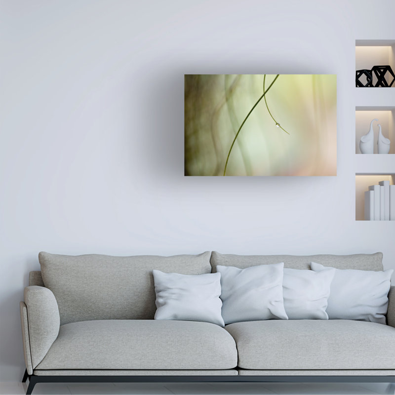 Art mural sur toile tendue - Mel Brackstone «Droplet» pour décoration de salon, de chambre à coucher ou de bureau - 22 x 32