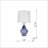 Bunion Ceramic Table Lamp-1238608120