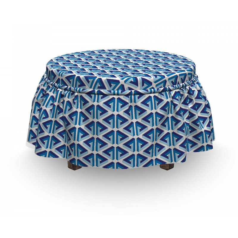 Housse pour repose-pieds triangulaire penrose