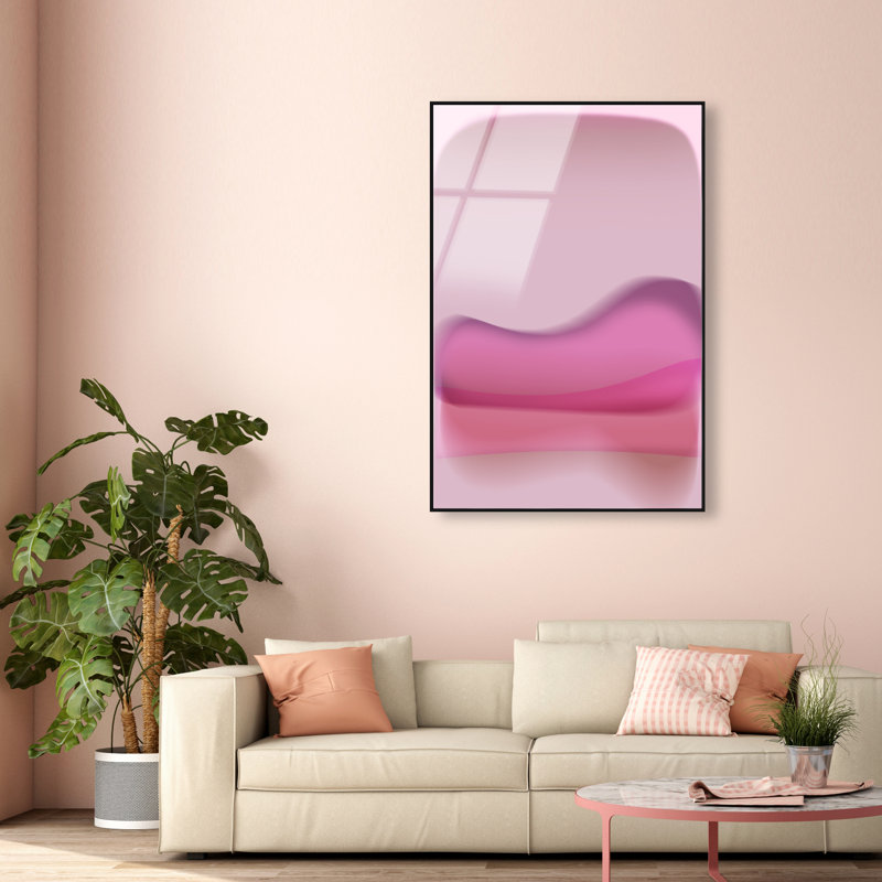 Dancing Lover II Print by Oliver Gal, 46"H x 31"W, Black Floater Frame