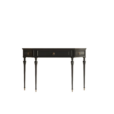 Elegant Turned Legs 3-Drawer Entryway Console Tabl