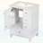 Bathroom Vanity with Ceramic Sink,3 Drawers,Cabinet,and Shelves-2077868160