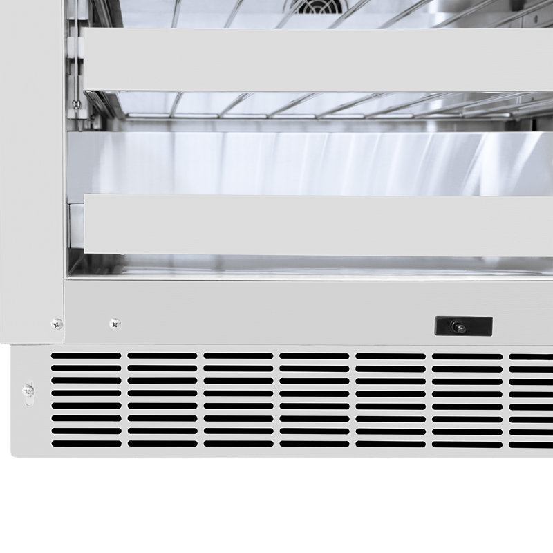 23.88 44 Bottle Wine Refrigerator, Champagne Bronze