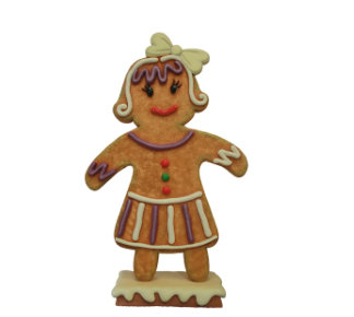 Petite statue de maman sur pain d'épice sur mesure