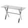 Anilyn 51'' Glass Top Console Table