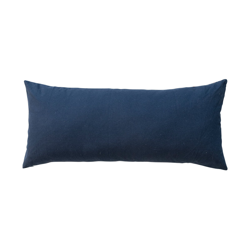 Tibetan Tiger Orange Cotton Velvet Lumbar Pillow