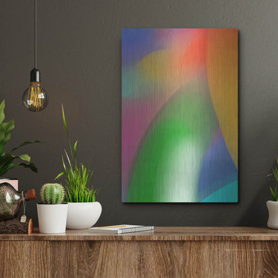  'The Painter's Dawn' by Cesare Bellassai Metal Wall Art, 12" x 16"