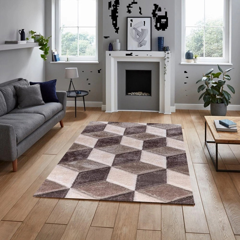 Shag Area Rug, Rectangle 60 x 110 cm