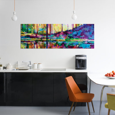 «Serenity at Meadowcliff», reproduction d'impression sur toile tendue