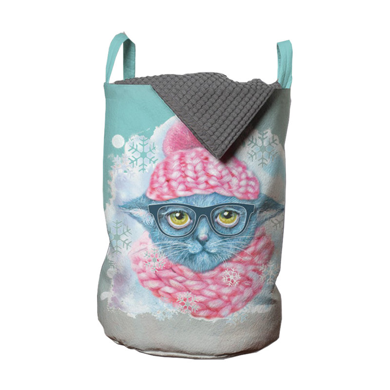 Fabric Laundry Bag with Handles