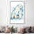 White Framed Canvas