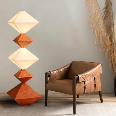 Resin Frameless Home Abstract Floor Lamp