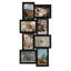 Cadre de collage asymétrique à 8 ouvertures, finition noir mat-668985354