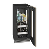 U-Line 15"W. Home 2.8 Cu.Ft. Beverage Center - Panel Ready